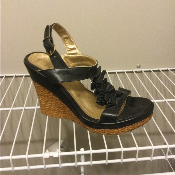 JBloom high wedge sandal size 9 - Picture 3 of 3